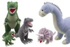 Knitted dinosaurs